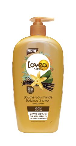 Nieuw in Nederland! Lovea natuurlijke Hair & Bodycare 4 Lovea Nature Delicious vanilla shower