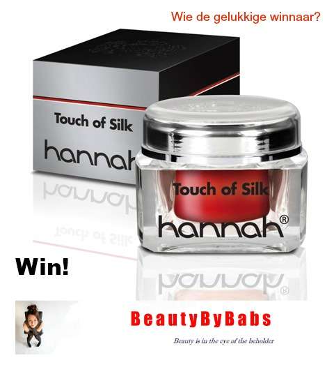 Winnaar hannah Touch of Silk bekend!