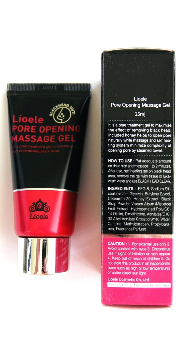 pore opening massage gel 