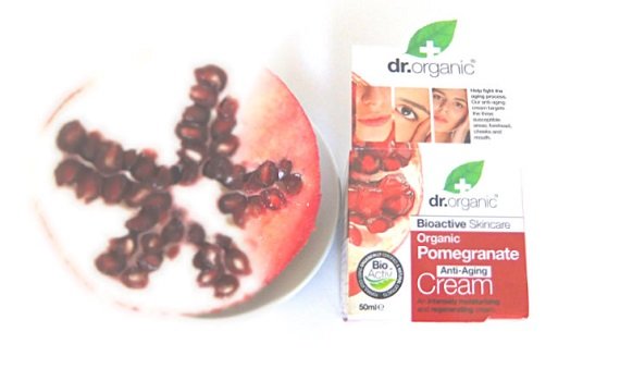 Review- Dr. Organic Pomegranate anti-aging cream 18 pomegrate anti aging cream dr. organic u