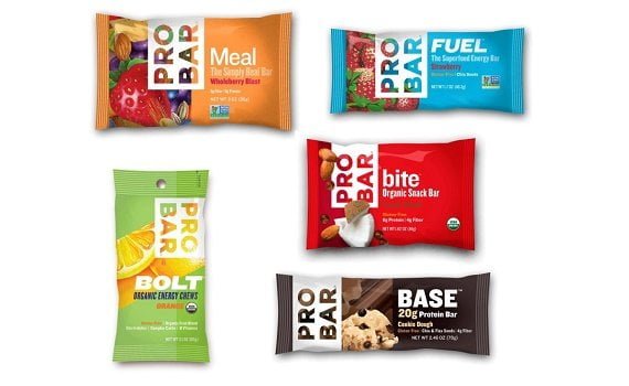 Nieuw op de Nederlandse markt: Probar, Real Food for Training 5 PROBAR assorti