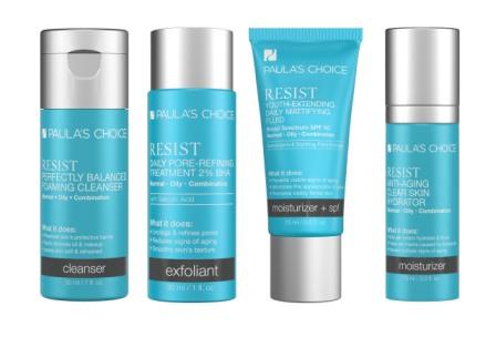 Paula’s Choice Europe bestaat 10 jaar! 2 Paula's Choice Resist Trial Set Gecombineerde - Vette Huid