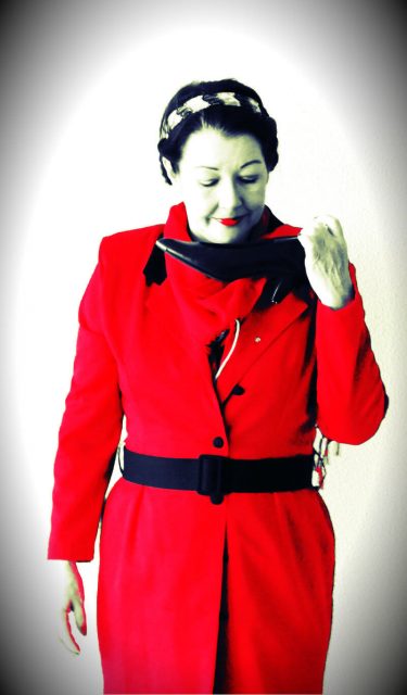 Keek op de Week 11- Kerst, Kerstshow en Kerstoutfit 3 babs jas schoen vintage sat