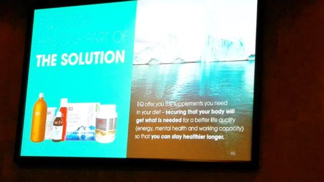 EQ the solution
