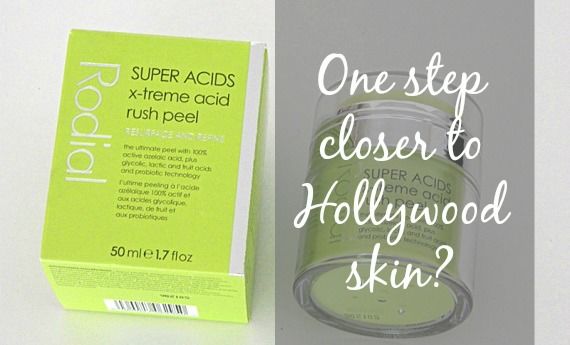 Review: Rodial SUPER ACIDS x-treme acid rush peel