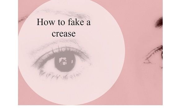 Faking a crease for bigger eyes :Holy Grail or Fail? 1 faking a crease bbb