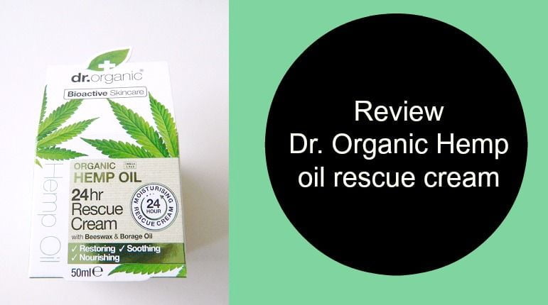Review- Dr. Organic Hemp oil rescue cream 33 hemp oil rescue cream 1