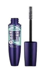 instant volume boost mascara smudge-proof and waterproof