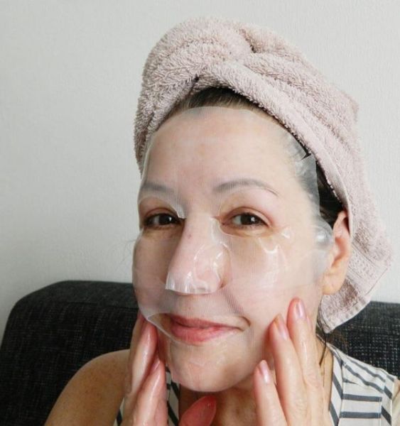 gold collagen mask