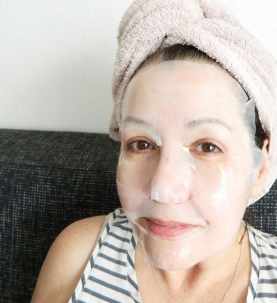 gold collagen sheet mask
