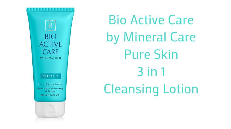 Bio Active Care by Mineral Care Pure Skin 3 in 1 Cleansing Lotion 1 cleansing lotion Bio Active Care by Mineral Care Pure Skin 3 in 1 Cleansing Lotion