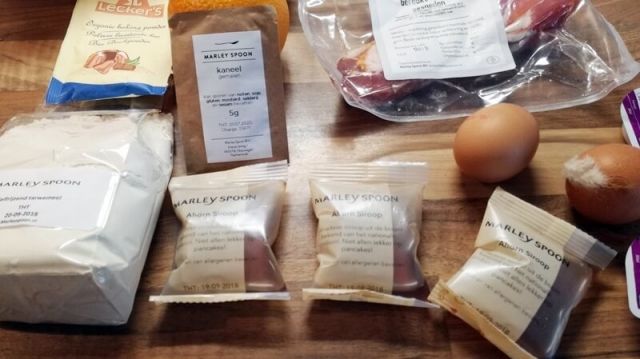 marley spoon pancakes met bacon