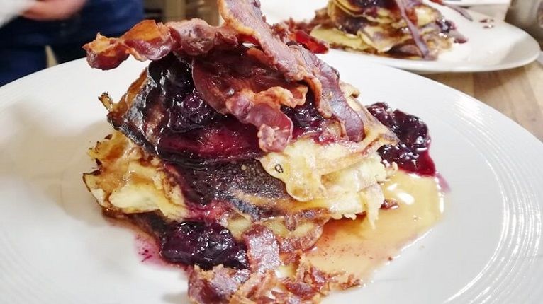 marley spoon pancakes met bacon