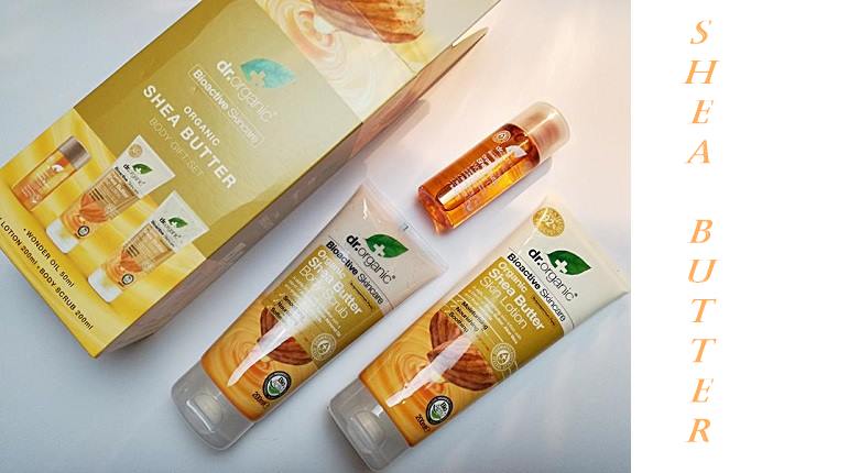 Review- Dr. Organic Shea Butter Body Scrub, Wonder Oil & Skin Lotion