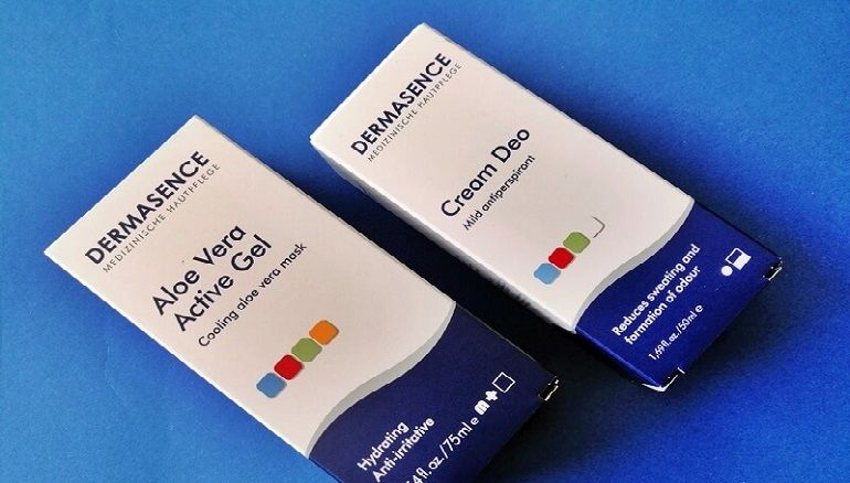 Review: Dermasence Aloë Vera Active Gel Mask & Cream Deo