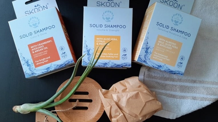 Review SKOON SOLID SHAMPOO- 100% natuurlijk gecertificeerde en plasticvrije shampoo bars