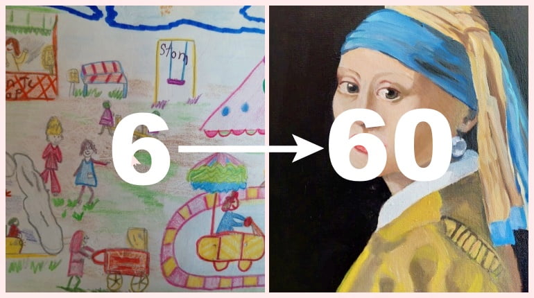 Al mijn Tekeningen en Schilderijen, vanaf Kleuterschool tot Nu! (En dat zijn er heel veel…)