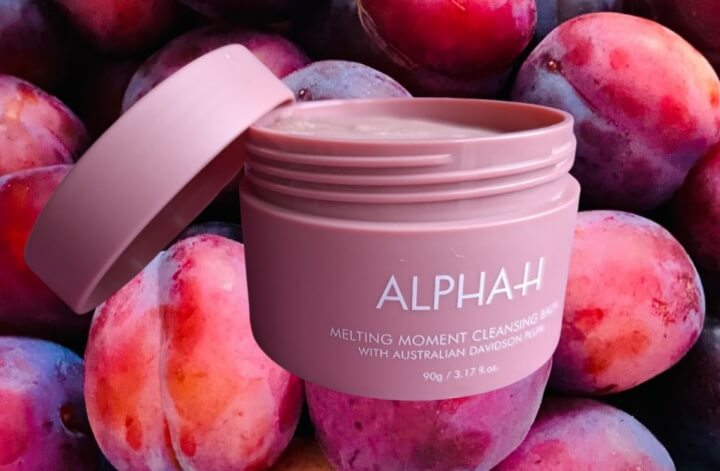 Getest! Melting Moment Cleansing Balm Plum van ALPHA-H 27 ALPHA H Cleansing Balm (1)