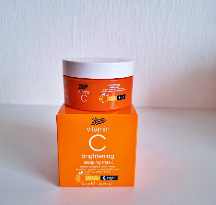 Boots Vitamin C Brightening Sleeping Mask- Review 10 Boots BFF Box (14)