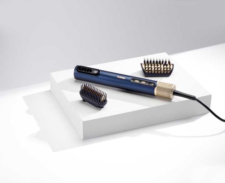 BaByliss Air Wand, een Föhn, een Stijltang, een Volume gevende Styler, alles in één! 5 AS6550 BaByliss Air Wand FLAT LAY
