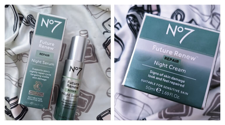 No7 Future Renew Repair Night Serum en Night Cream- review 1 No7 Future Renew Repair Night Serum en Night Cream- review